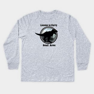 I Have a License Kids Long Sleeve T-Shirt